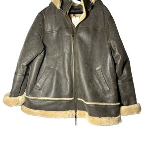Peruvian Connection Shearling Lined Jacket